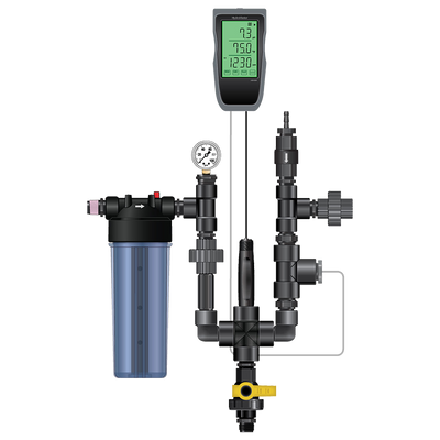 Lo-Flo Monitor Kit - Water-Powered Nutrient Delivery System