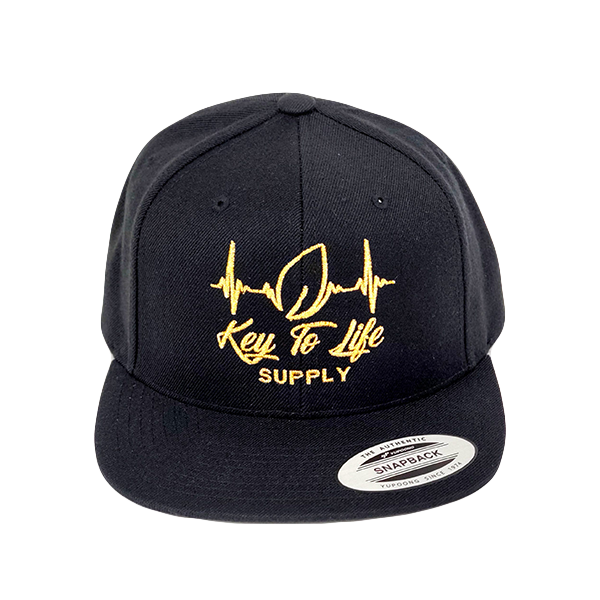 Black &amp; Gold Hat