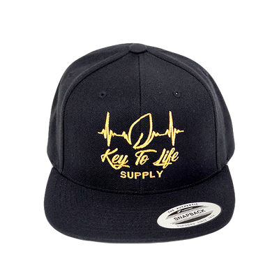 Black &amp; Gold Hat