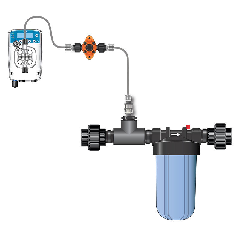 Hi-Flo Etatron Ultrasonic Micro-Doser Expansion Kit 1.5"