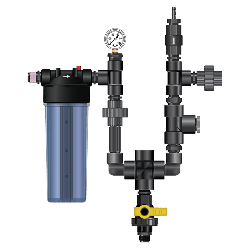 Lo-Flo No-Monitor Kit - Water-Powered Nutrient Delivery System